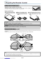 Preview for 12 page of Mitsubishi Electric XD80 User Manual