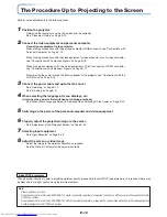 Preview for 13 page of Mitsubishi Electric XD80 User Manual