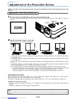 Preview for 23 page of Mitsubishi Electric XD80 User Manual