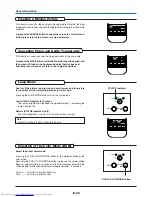 Preview for 27 page of Mitsubishi Electric XD80 User Manual