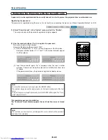 Preview for 31 page of Mitsubishi Electric XD80 User Manual