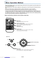 Preview for 34 page of Mitsubishi Electric XD80 User Manual