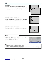 Preview for 42 page of Mitsubishi Electric XD80 User Manual