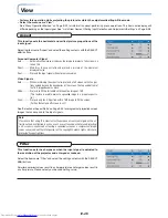 Preview for 46 page of Mitsubishi Electric XD80 User Manual