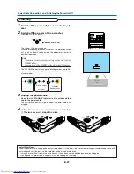 Предварительный просмотр 22 страницы Mitsubishi Electric XD80U User Manual