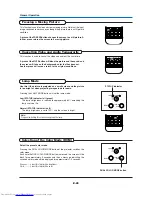 Предварительный просмотр 27 страницы Mitsubishi Electric XD80U User Manual