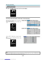 Предварительный просмотр 38 страницы Mitsubishi Electric XD80U User Manual