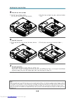 Предварительный просмотр 60 страницы Mitsubishi Electric XD80U User Manual