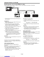 Preview for 62 page of Mitsubishi Electric XD8500U User Manual