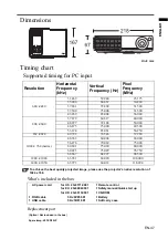 Preview for 47 page of Mitsubishi Electric XD90U User Manual