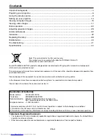 Предварительный просмотр 3 страницы Mitsubishi Electric XL1550U User Manual