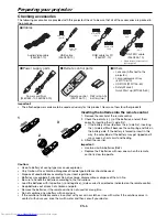 Предварительный просмотр 6 страницы Mitsubishi Electric XL1550U User Manual