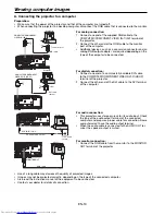 Предварительный просмотр 13 страницы Mitsubishi Electric XL1550U User Manual