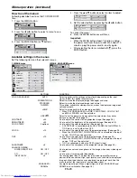 Preview for 23 page of Mitsubishi Electric XL1550U User Manual