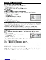 Предварительный просмотр 29 страницы Mitsubishi Electric XL1550U User Manual