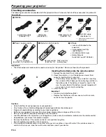 Предварительный просмотр 6 страницы Mitsubishi Electric XL550U User Manual