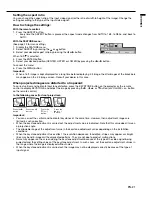 Предварительный просмотр 21 страницы Mitsubishi Electric XL550U User Manual