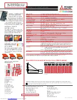 Preview for 2 page of Mitsubishi Electric XL5950LU Specifications