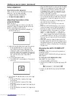 Preview for 12 page of Mitsubishi Electric XL7000U User Manual