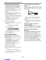 Preview for 13 page of Mitsubishi Electric XL7000U User Manual