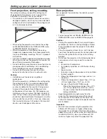 Preview for 17 page of Mitsubishi Electric XL7000U User Manual