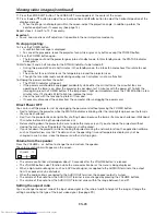 Preview for 28 page of Mitsubishi Electric XL7000U User Manual