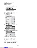 Preview for 31 page of Mitsubishi Electric XL7000U User Manual