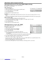 Preview for 41 page of Mitsubishi Electric XL7000U User Manual