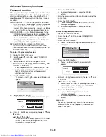 Preview for 49 page of Mitsubishi Electric XL7000U User Manual