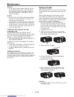 Preview for 56 page of Mitsubishi Electric XL7000U User Manual