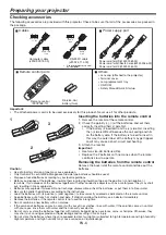 Предварительный просмотр 6 страницы Mitsubishi Electric XL7100 User Manual