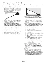 Предварительный просмотр 17 страницы Mitsubishi Electric XL7100 User Manual