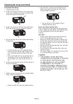 Предварительный просмотр 54 страницы Mitsubishi Electric XL7100 User Manual