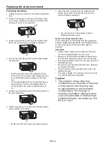 Preview for 54 page of Mitsubishi Electric XL7100U User Manual