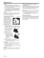 Preview for 24 page of Mitsubishi Electric XL9U User Manual