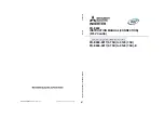 Preview for 1 page of Mitsubishi Electronic FR-E860 Series Instruction Manual