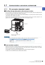 Preview for 50 page of Mitsubishi Electronic FR-E860 Series Instruction Manual