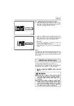 Preview for 263 page of Mitsubishi Fuso CANTER Owner'S Handbook Manual