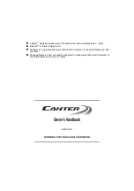 Preview for 467 page of Mitsubishi Fuso CANTER Owner'S Handbook Manual