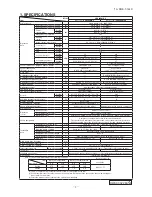 Предварительный просмотр 3 страницы Mitsubishi Heavy Industries 25ZMX-S Technical Manual