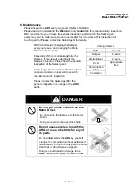 Preview for 31 page of Mitsubishi Heavy Industries Anti Rolling Gyro Operation Instructions Manual