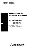 Предварительный просмотр 127 страницы Mitsubishi Heavy Industries BD2G Service Manual