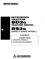 Предварительный просмотр 219 страницы Mitsubishi Heavy Industries BD2G Service Manual