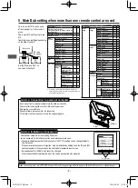 Предварительный просмотр 10 страницы Mitsubishi Heavy Industries eco touch RC-EXC3A Quick Reference