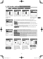 Предварительный просмотр 15 страницы Mitsubishi Heavy Industries eco touch RC-EXC3A Quick Reference