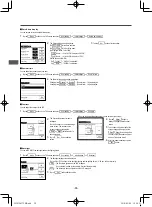 Предварительный просмотр 40 страницы Mitsubishi Heavy Industries eco touch RC-EXC3A Quick Reference