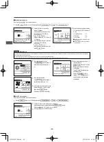 Предварительный просмотр 42 страницы Mitsubishi Heavy Industries eco touch RC-EXC3A Quick Reference