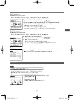Предварительный просмотр 43 страницы Mitsubishi Heavy Industries eco touch RC-EXC3A Quick Reference