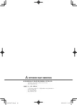 Предварительный просмотр 50 страницы Mitsubishi Heavy Industries eco touch RC-EXC3A Quick Reference