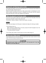 Предварительный просмотр 75 страницы Mitsubishi Heavy Industries ESA30EH2 Series User Manual